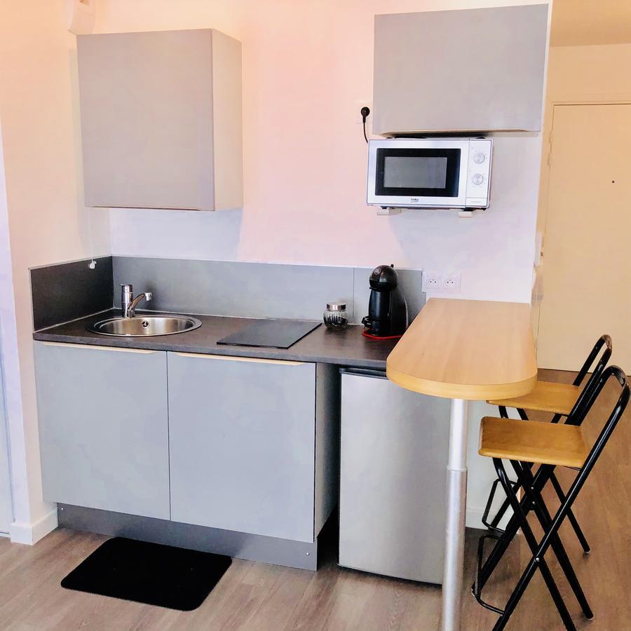 Btobed - Location Professionnelle - Studio Confort Parking Gratuit Villepinte - Proche Parc Des Expositions Et Aeroport Cdg Luaran gambar